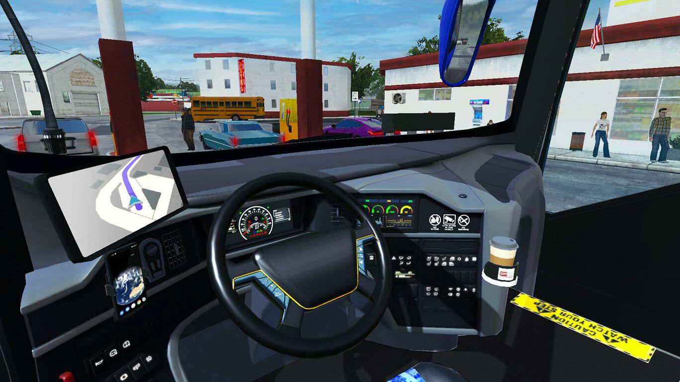 コーチバスドライビングシミュレーター (Coach Bus Driving Simulator)