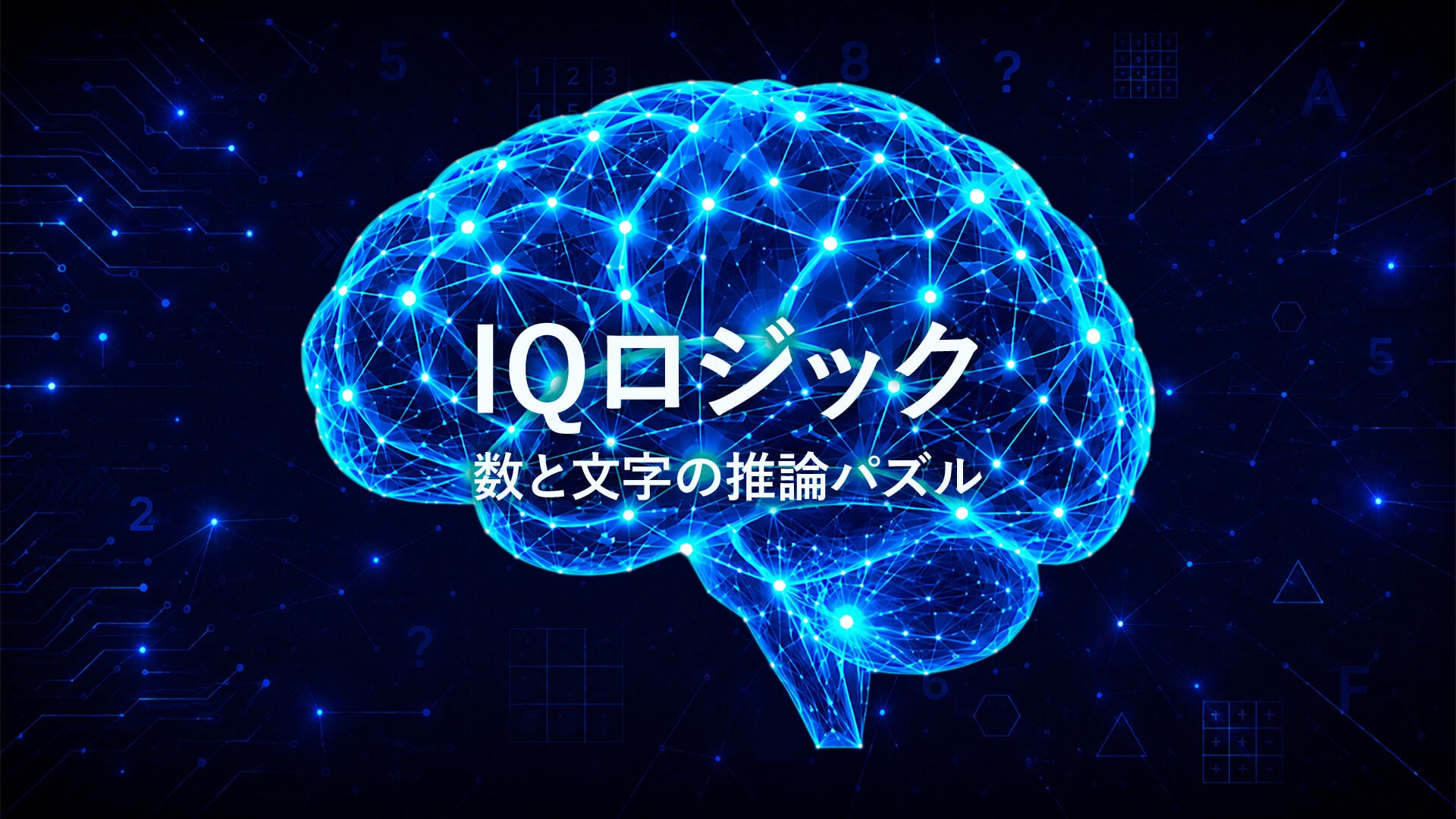 IQロジック 数と文字の推論パズル