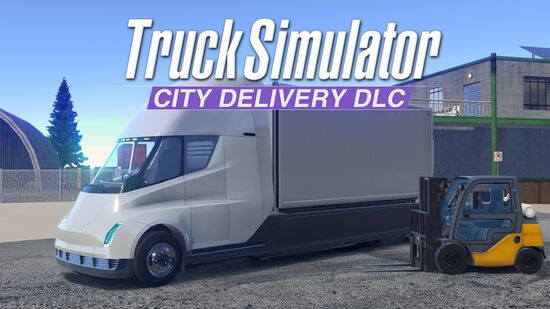 トラックシミュレーターシティデリバリー - アメリカン・エレクトリック・セミトラックカーDLC (Truck Simulator City Delivery - American Electric Semi-Truck Car DLC)