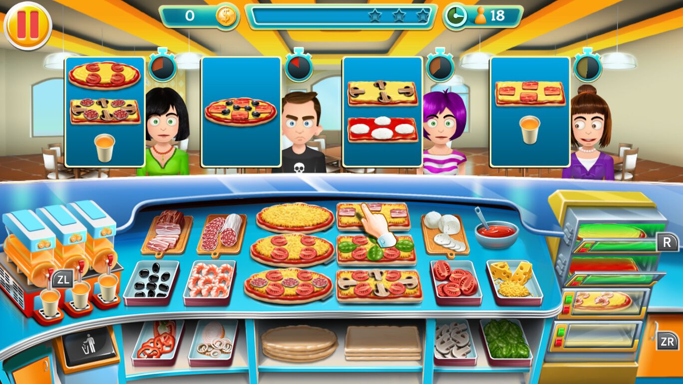 クッキング・タイクーン 3ゲームパック - Pizza Bar Tycoon New Levels #2