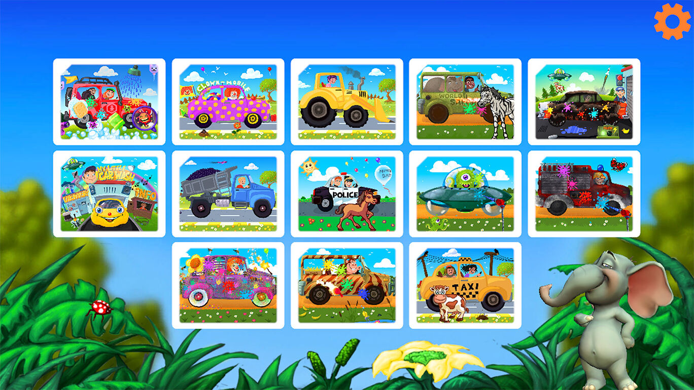 Cars Puzzles Game - 車のパズルゲーム　面白い車とトラックモーターガレージ　子供と幼児のためのジグソー教育を学ぶパズルゲーム