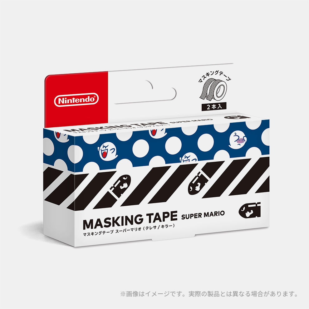 マスキングテープ スーパーマリオ（テレサ／キラー） | My Nintendo 