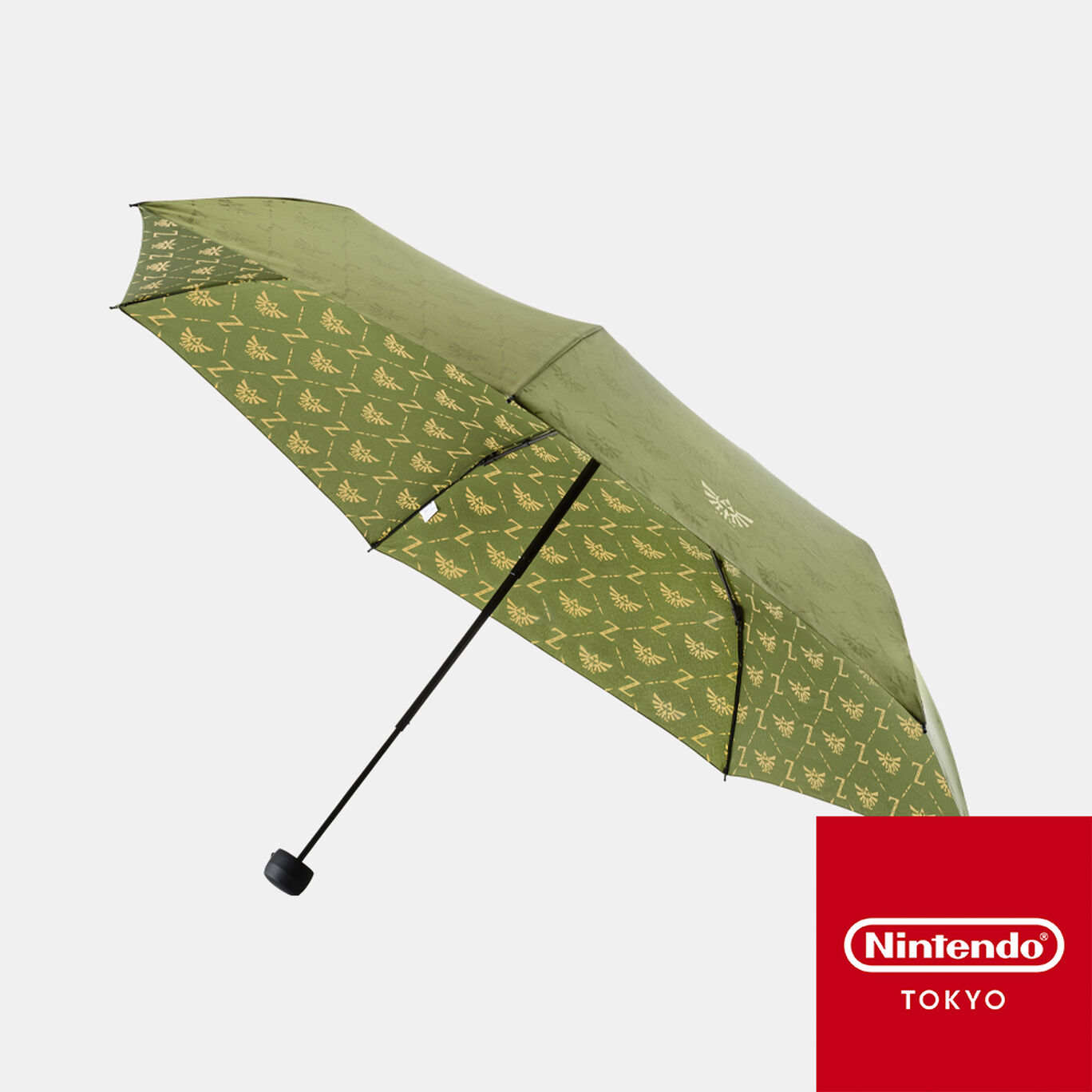 折りたたみ傘 グリーン ゼルダの伝説【Nintendo TOKYO取り扱い商品】 | My Nintendo Store（マイニンテンドーストア）