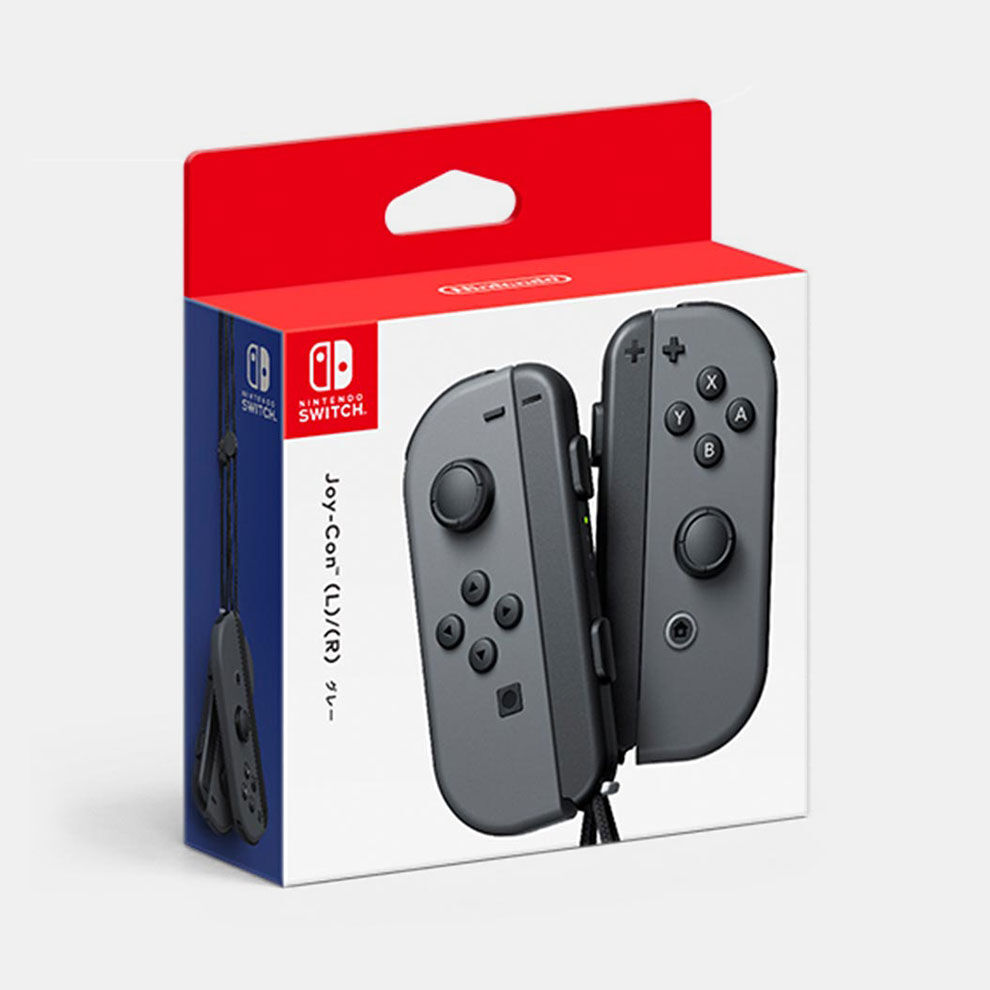 日本専門店 Switch Nintendo Joy-Con グレー　本体 (R) / (L) 家庭用ゲーム本体