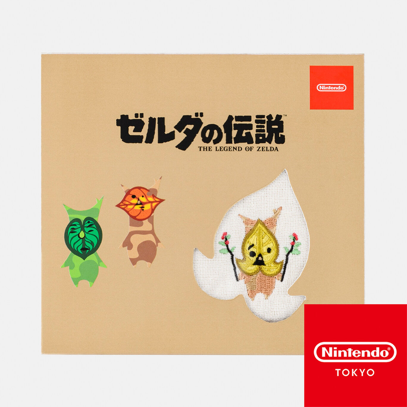 コログのガーゼハンドタオル ゼルダの伝説【Nintendo TOKYO取り扱い商品】