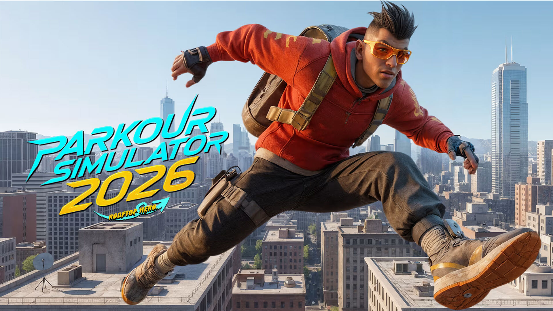 Parkour Simulator 2026 – Rooftop Hero