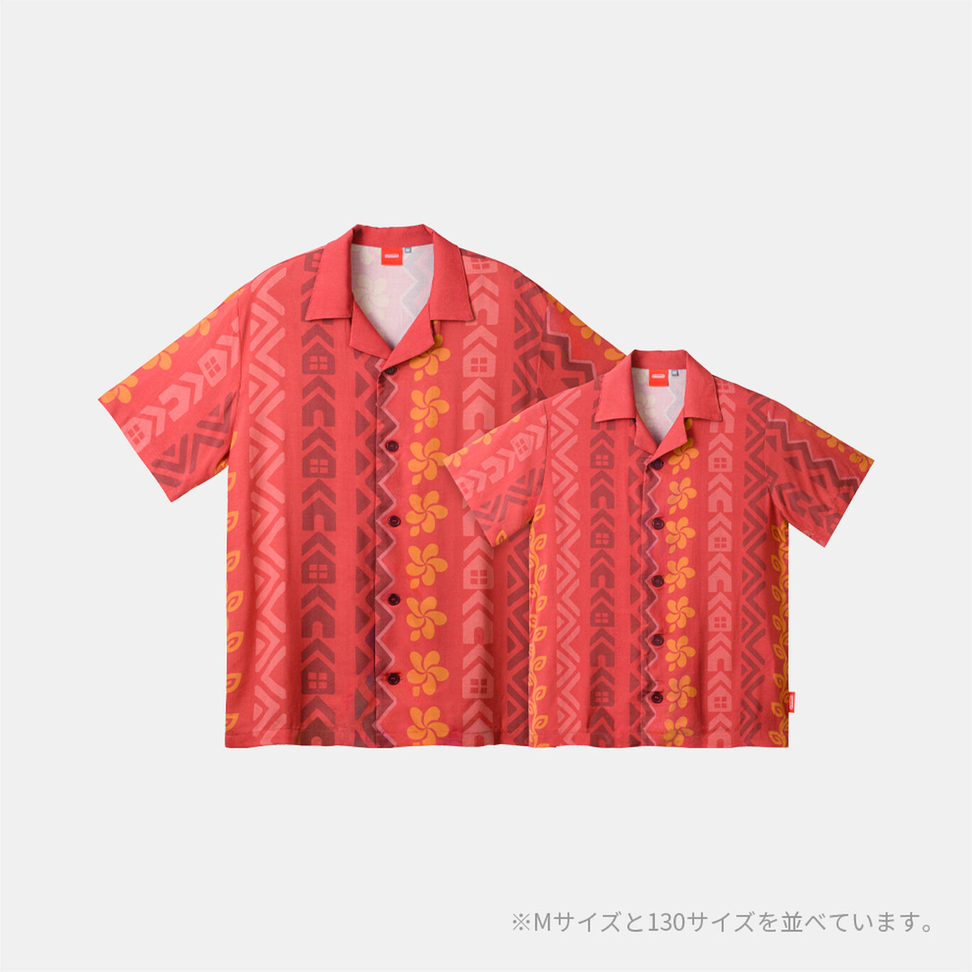 タクミライフのアロハシャツ 130 あつまれ　どうぶつの森　ハッピーホームパラダイス【Nintendo TOKYO取り扱い商品】