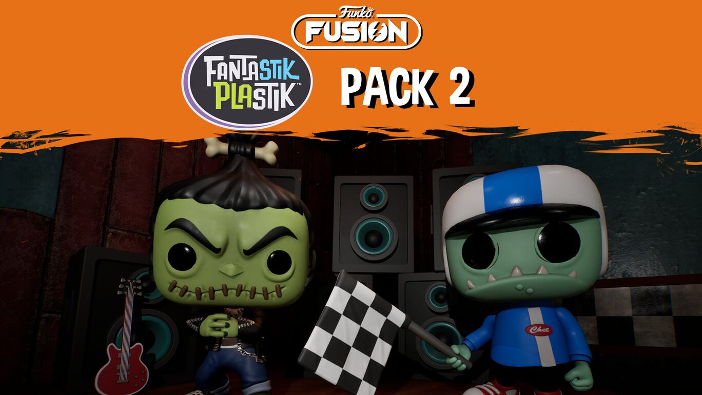 Funko Fusion - Fantastik Plastik Pack 2 - Rocko Billy and Chet