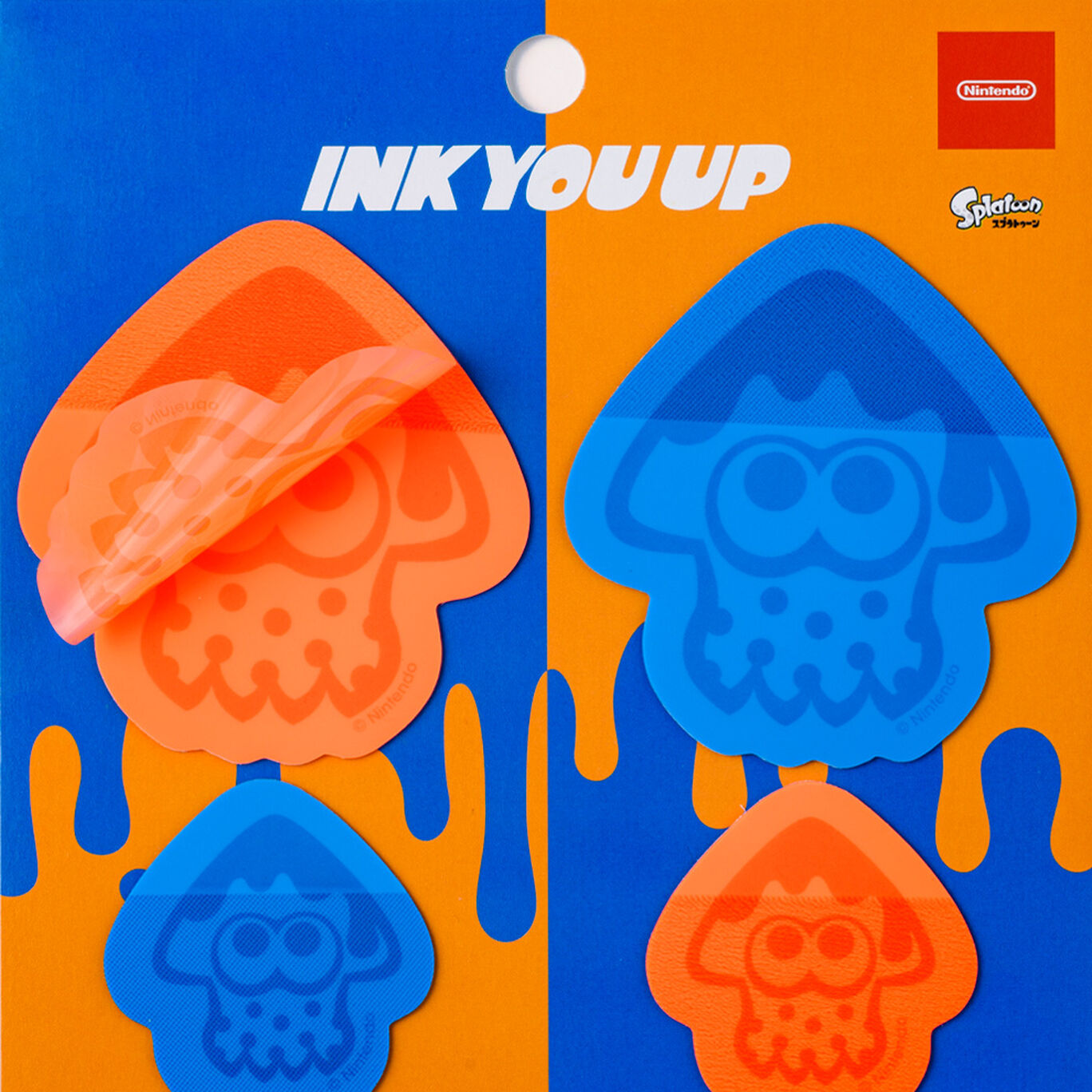 ダイカットタックメモ INK YOU UP【Nintendo TOKYO/OSAKA取り扱い商品】
