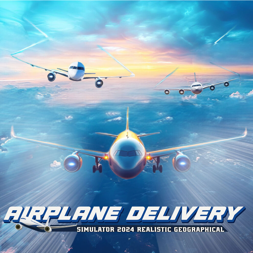 Airplane Delivery Simulator 2024: Realistic Geographical