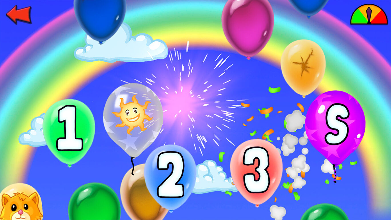 Balloon Pop 就学前の子供と幼児のための学習ゲーム 14の言語で数字 文字 形 色を学ぶ ダウンロード版 My Nintendo Store マイニンテンドーストア