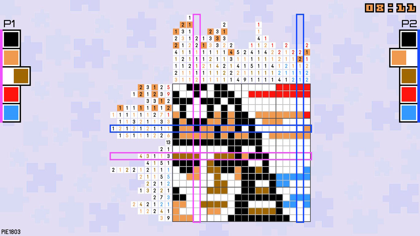 ピースお絵かきパズル Pic A Pix ダウンロード版 My Nintendo Store マイニンテンドーストア