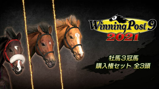 WP9 2021 牡馬３冠馬 購入権セット 全３頭