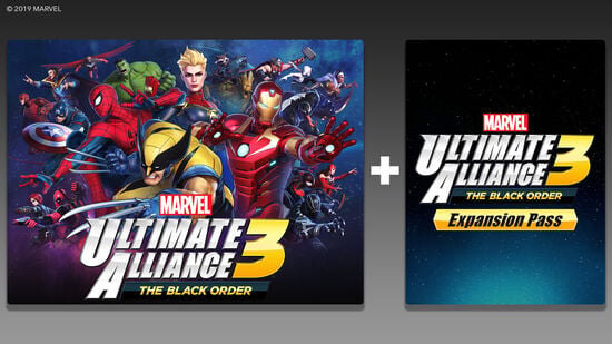 MARVEL ULTIMATE ALLIANCE 3: The Black Order + Expansion Pass セット