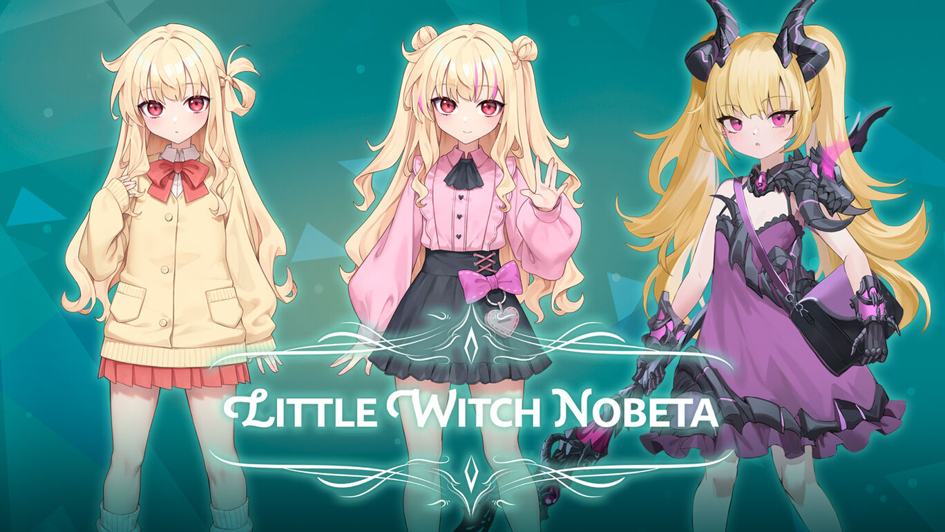 Little Witch Nobeta - 竜の姫、カーディガン制服、地雷系女子セット