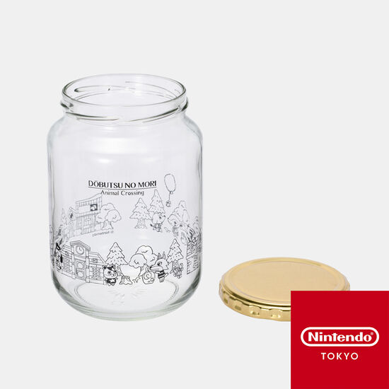 保存瓶(L) どうぶつの森【Nintendo TOKYO取り扱い商品】