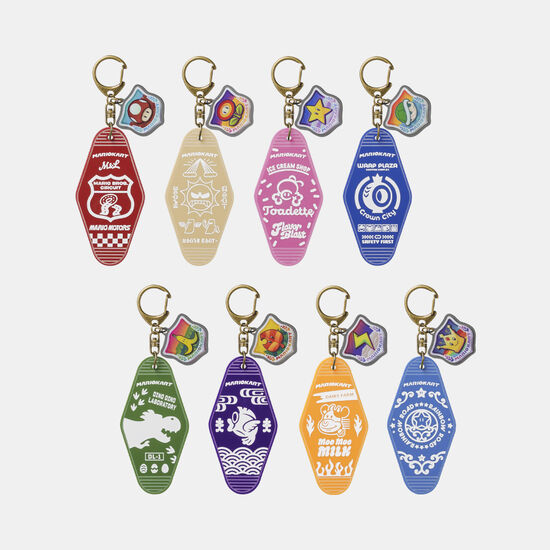 【単品】モーテルキーホルダーコレクション マリオカート ワールド【Nintendo TOKYO取り扱い商品】