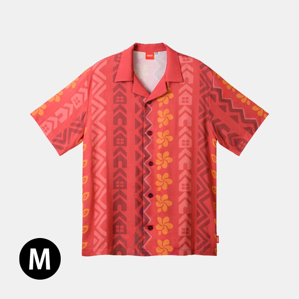 Nintendo どうぶつの森　Hushush 3番玉 Tシャツ　服　グッズ タクミライフのアロハシャツ あつまれ どうぶつの森 ハッピーホーム