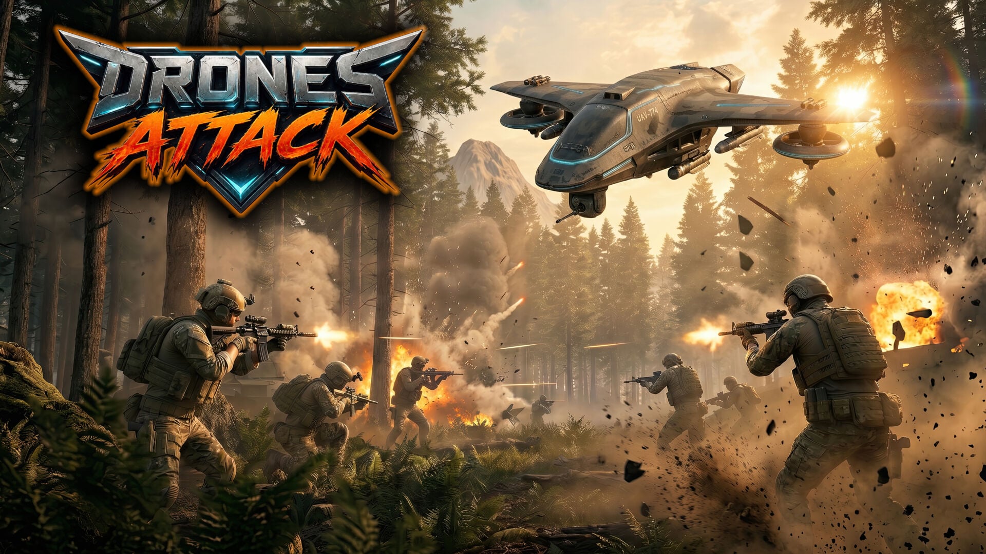 Drones Attack