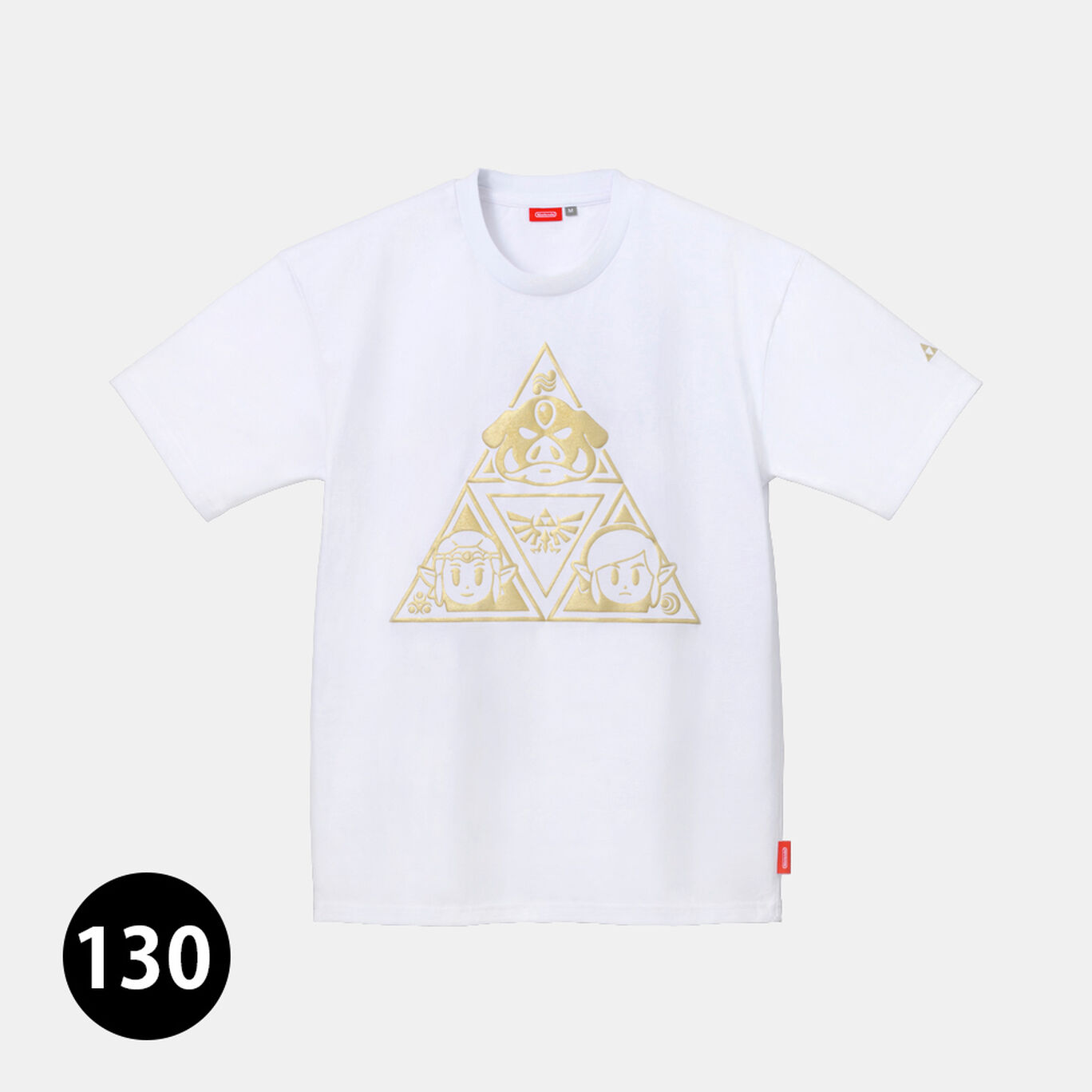 Tシャツ トライフォース 白 ゼルダの伝説【Nintendo TOKYO取り扱い商品 