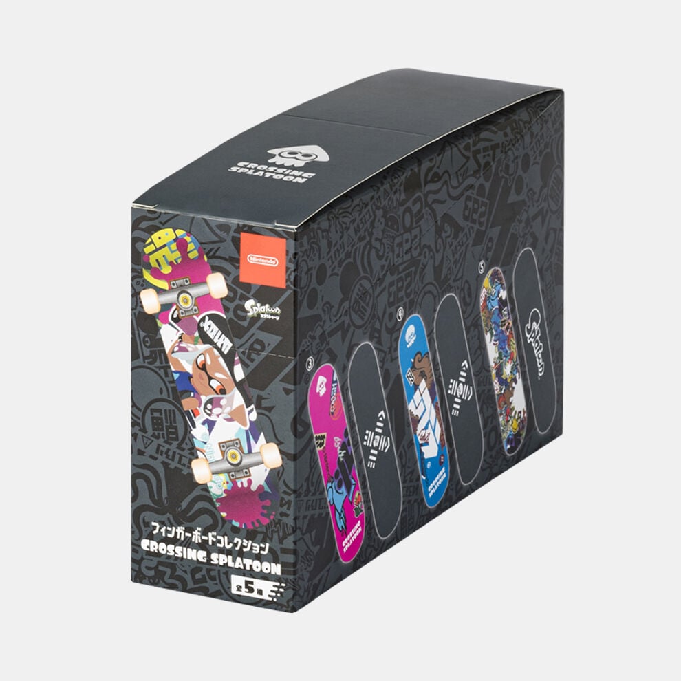 BOX商品】フィンガーボードコレクション CROSSING SPLATOON【Nintendo