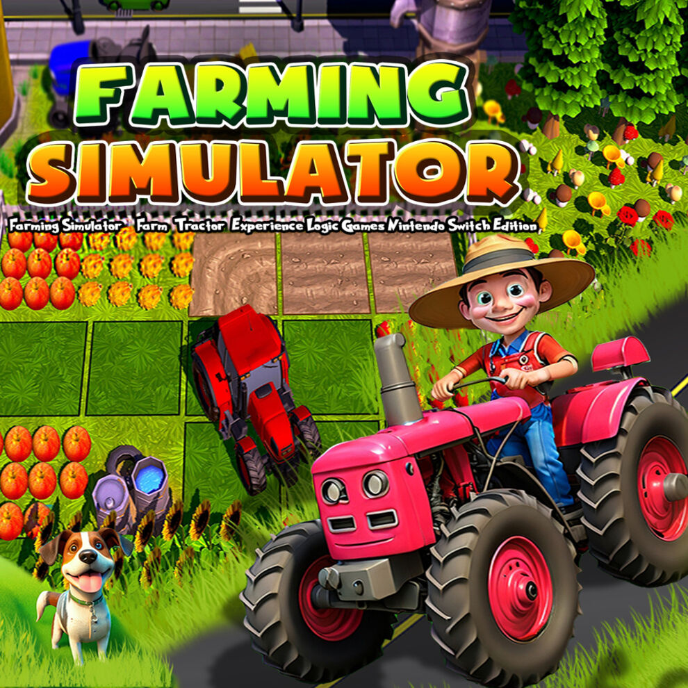  Farming Simulator - Farm, Tractor, Experience Logic Games Nintendo Switch Edition