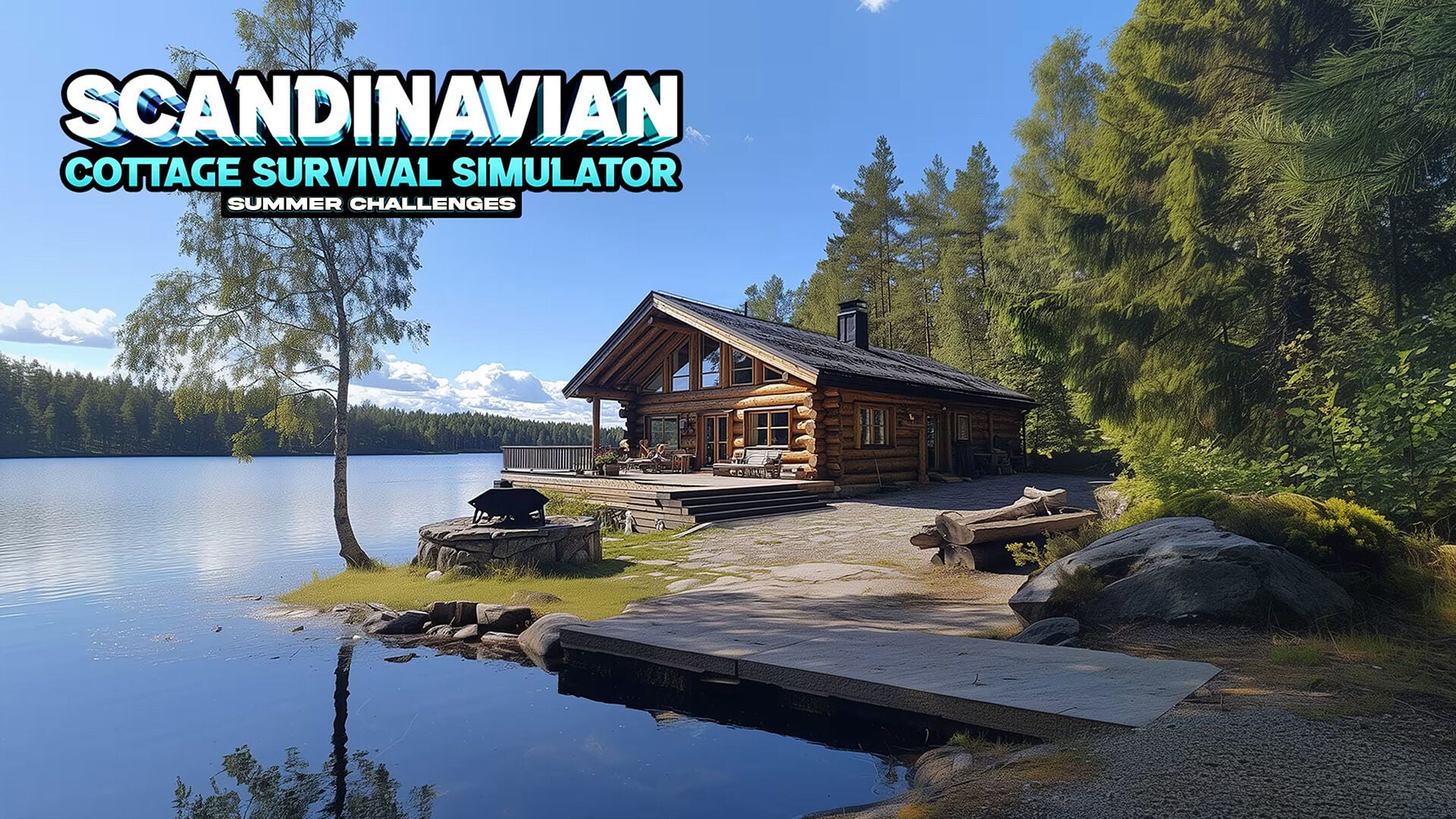 Scandinavian Cottage Survival Simulator: Summer Challenges