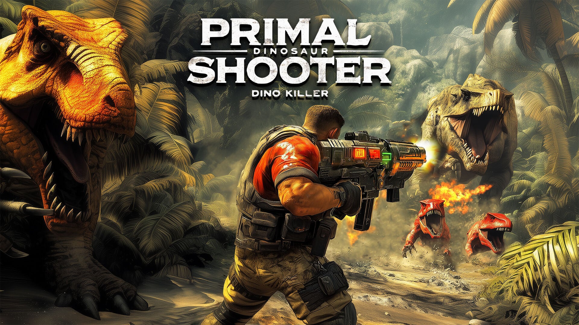 Primal Dinosaur Shooter - Dino Killer