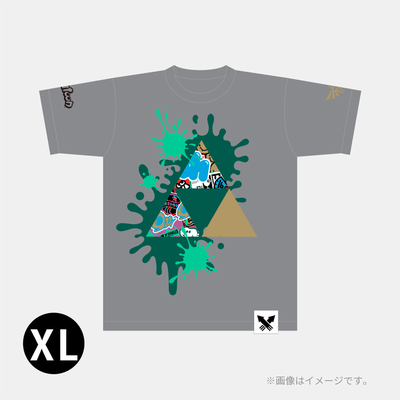 スプラトゥーン3 フェスTシャツ 勇気 XL