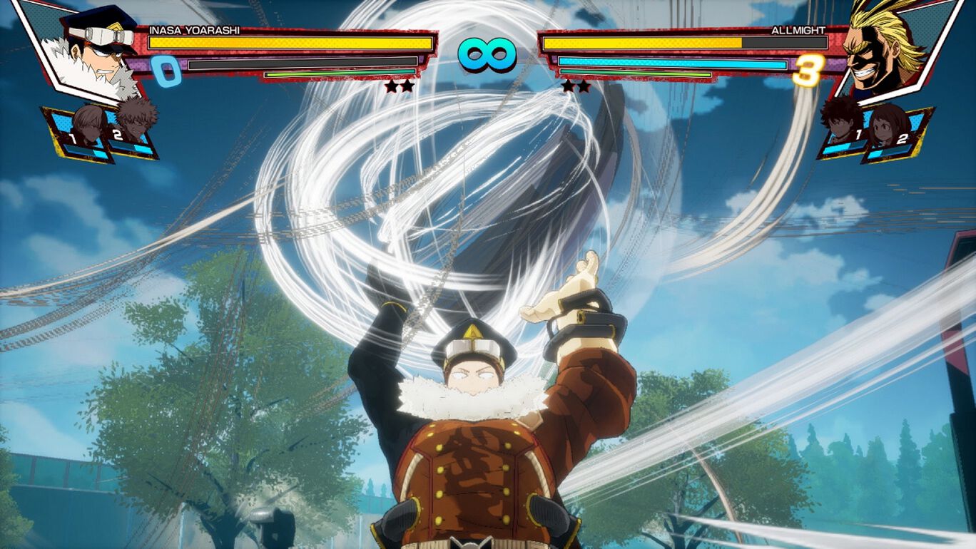 僕のヒーローアカデミア One S Justice プレイアブルキャラ 士傑高校生 夜嵐イナサ My Nintendo Store マイニンテンドーストア