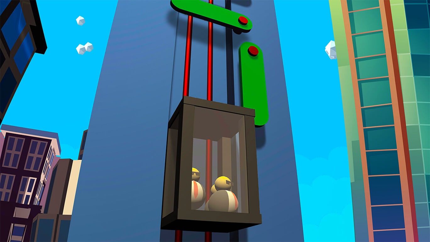 Falling Elevator - Hyper Casual Demolish Escape Survival Game 