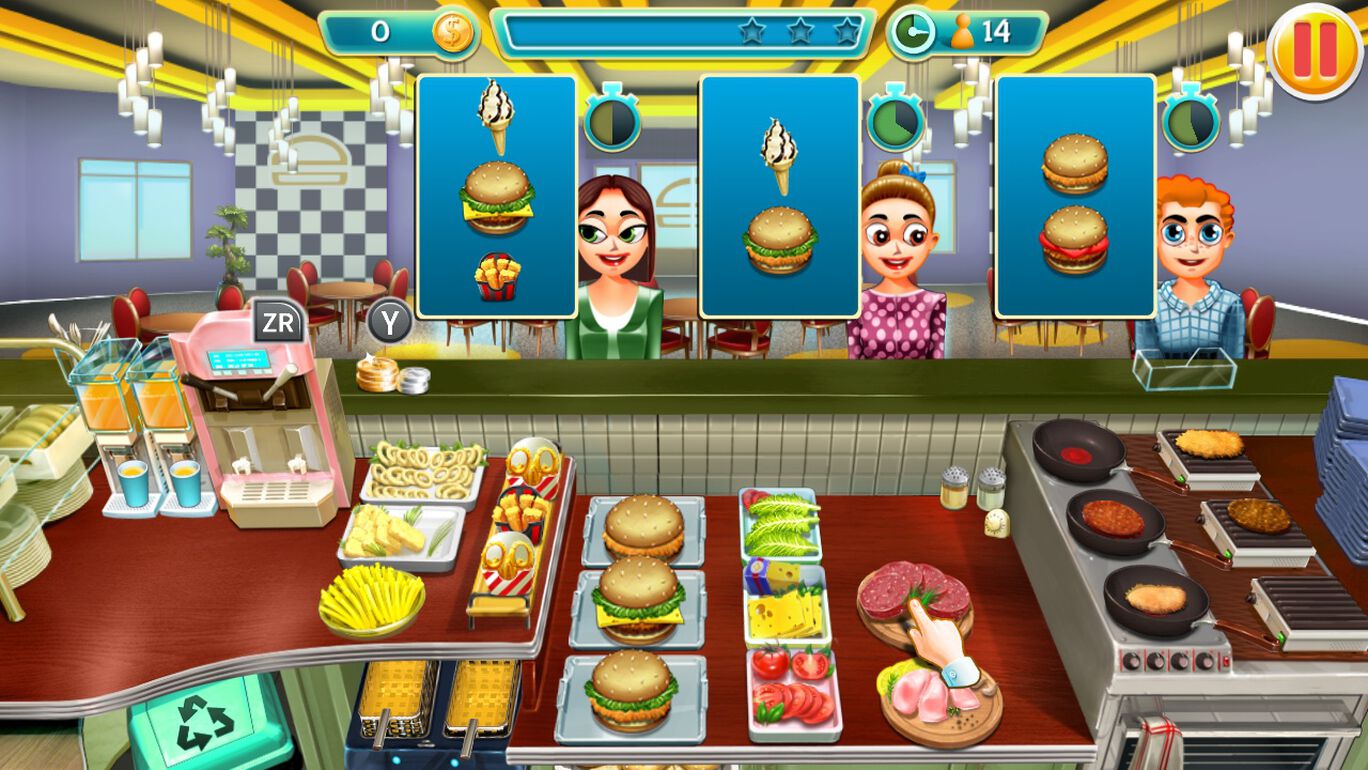 クッキング・タイクーン 3ゲームパック - Burger Chef Tycoon New Levels #2