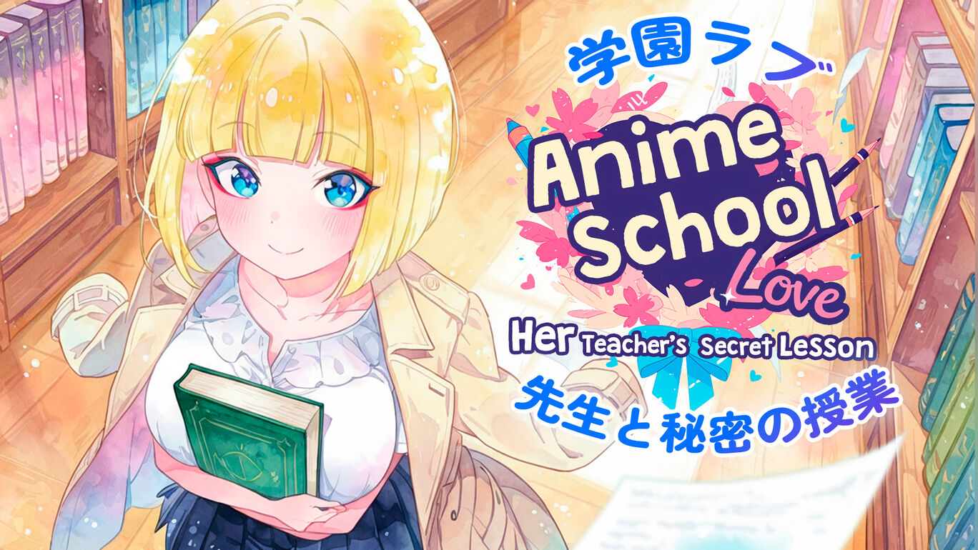 学園ラブ：先生と秘密の授業 (Anime School Love: Her Teacher's Secret Lesson)