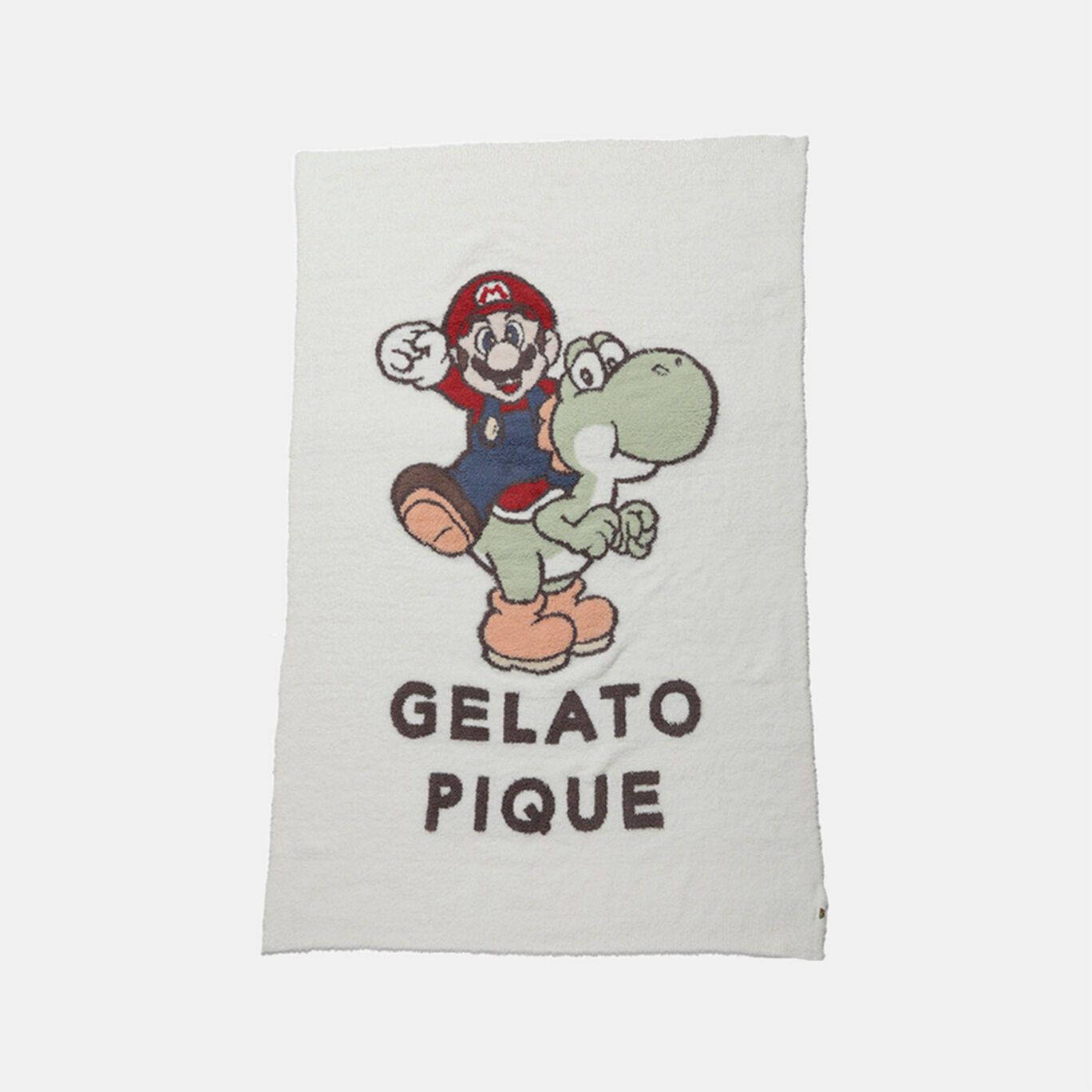 スーパーマリオ キャラクターブランケット Owht マリオ ヨッシー Super Mario Meets Gelato Pique My Nintendo Store マイニンテンドーストア