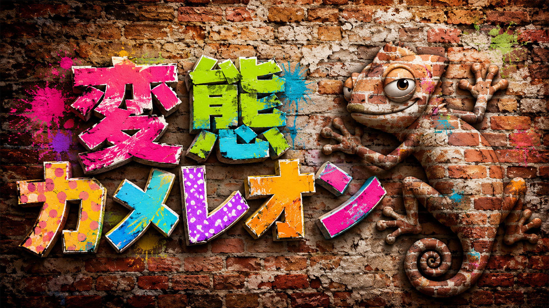 変態カメレオン