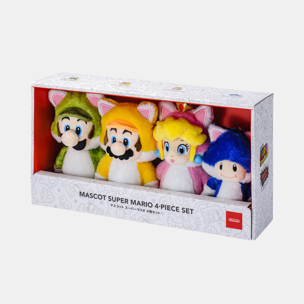 Nintendo TOKYO 限定 マスコット スーパーマリオ 4個セットおもちゃ/ぬいぐるみ