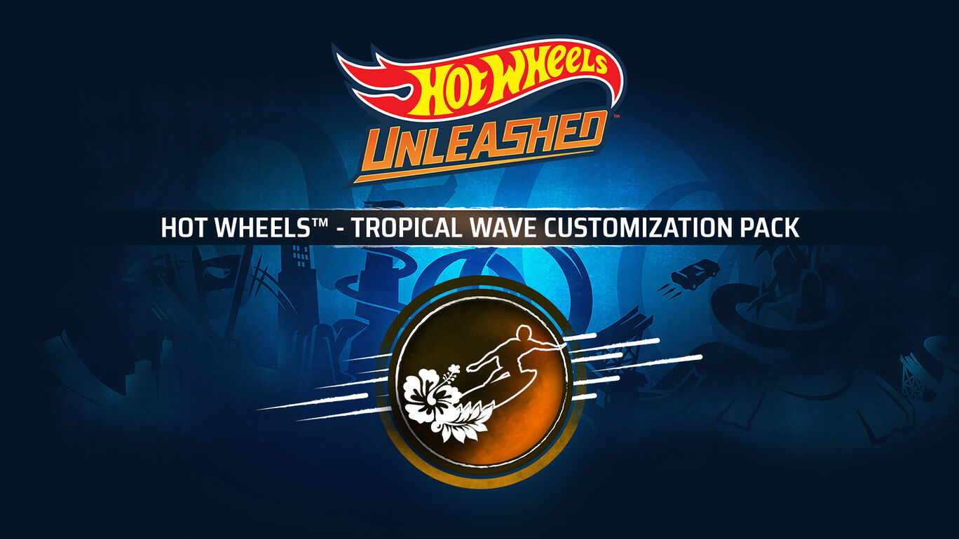 HOT WHEELS™ - Tropical Wave Customization Pack