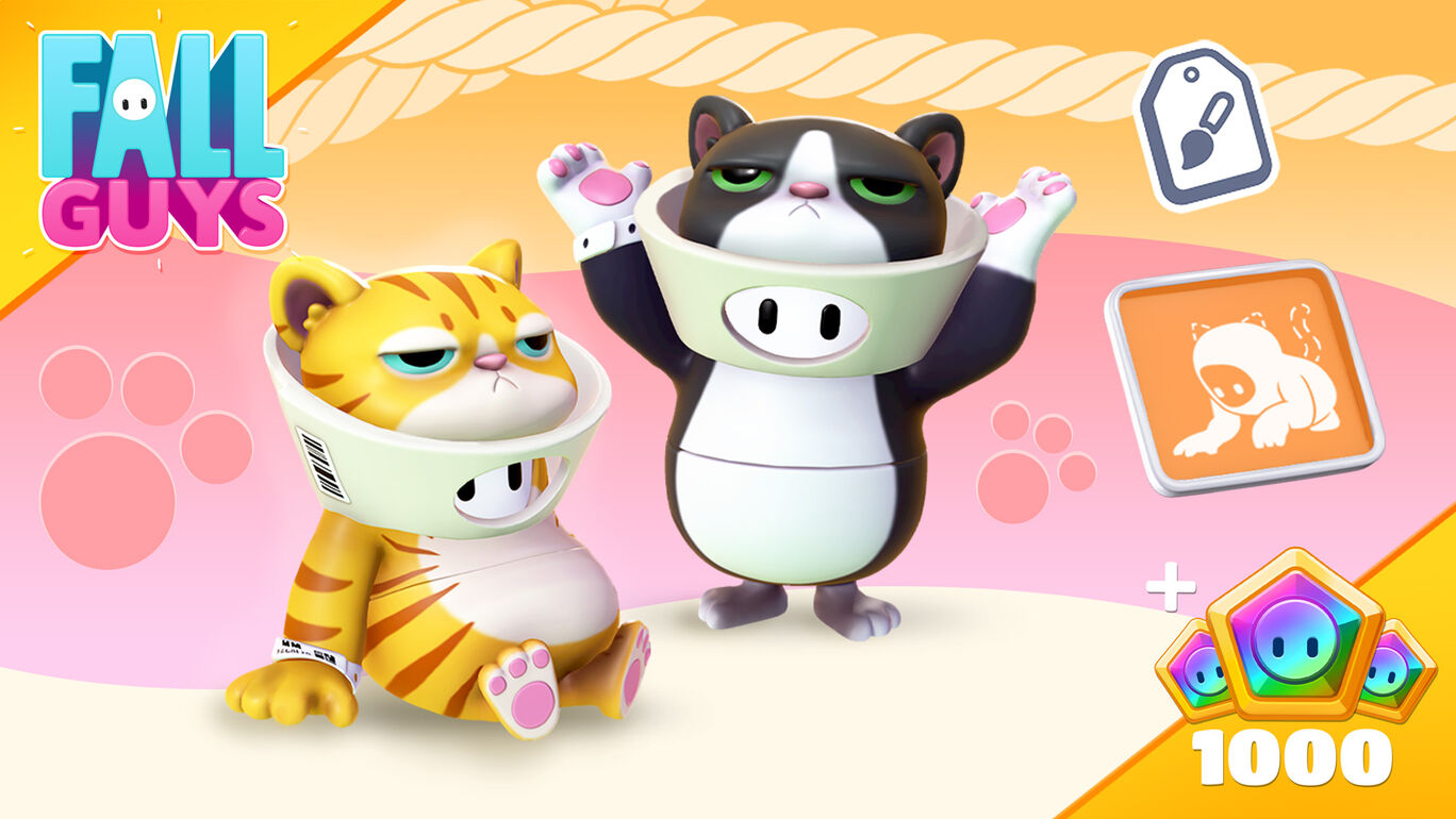 Fall Guys - パック「かまってニャン」