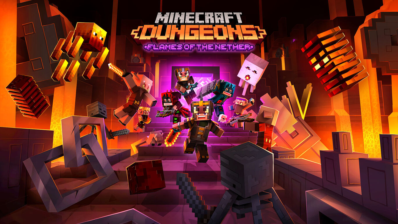 Minecraft Dungeons Flames Of The Nether ネザーの炎 My Nintendo Store マイニンテンドーストア