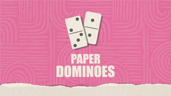 Paper Dominoes