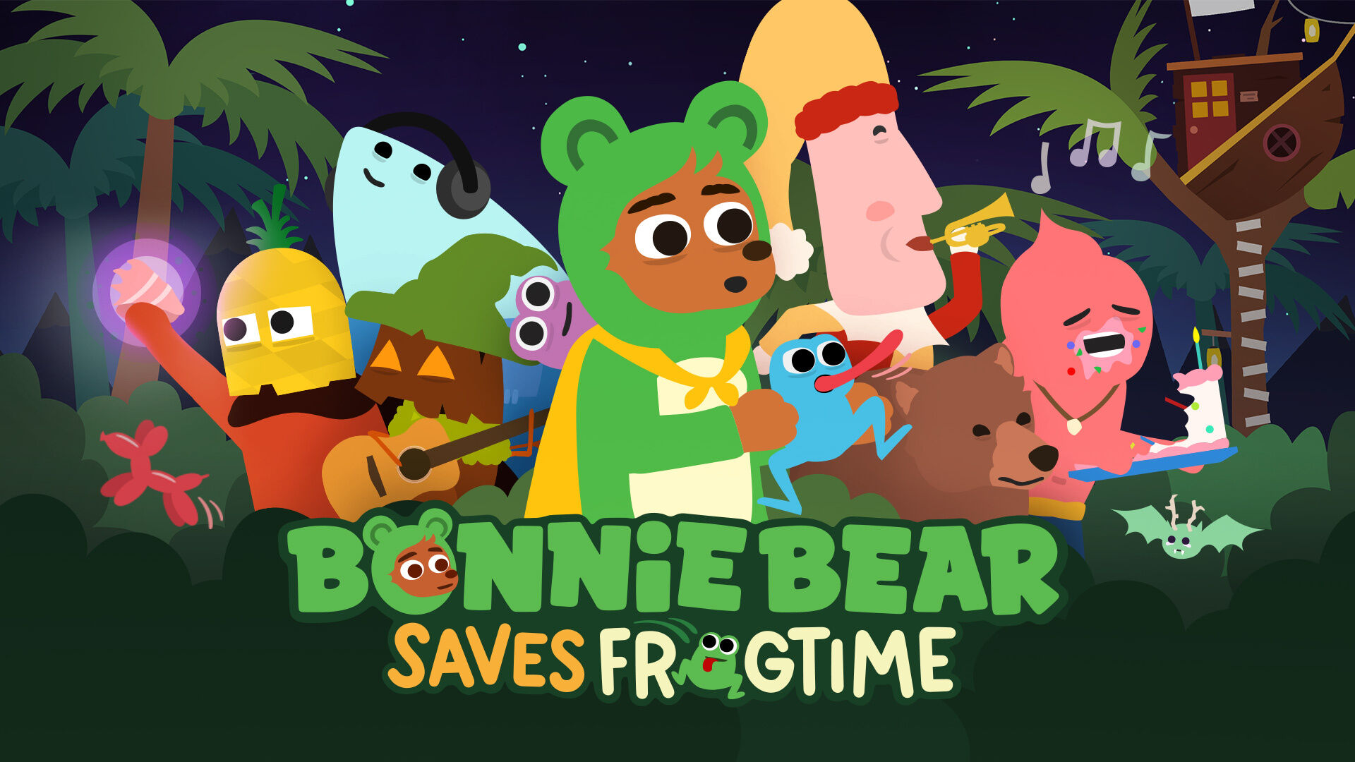 ボニーベア セイブズ フロッグタイム (Bonnie Bear Saves Frogtime)