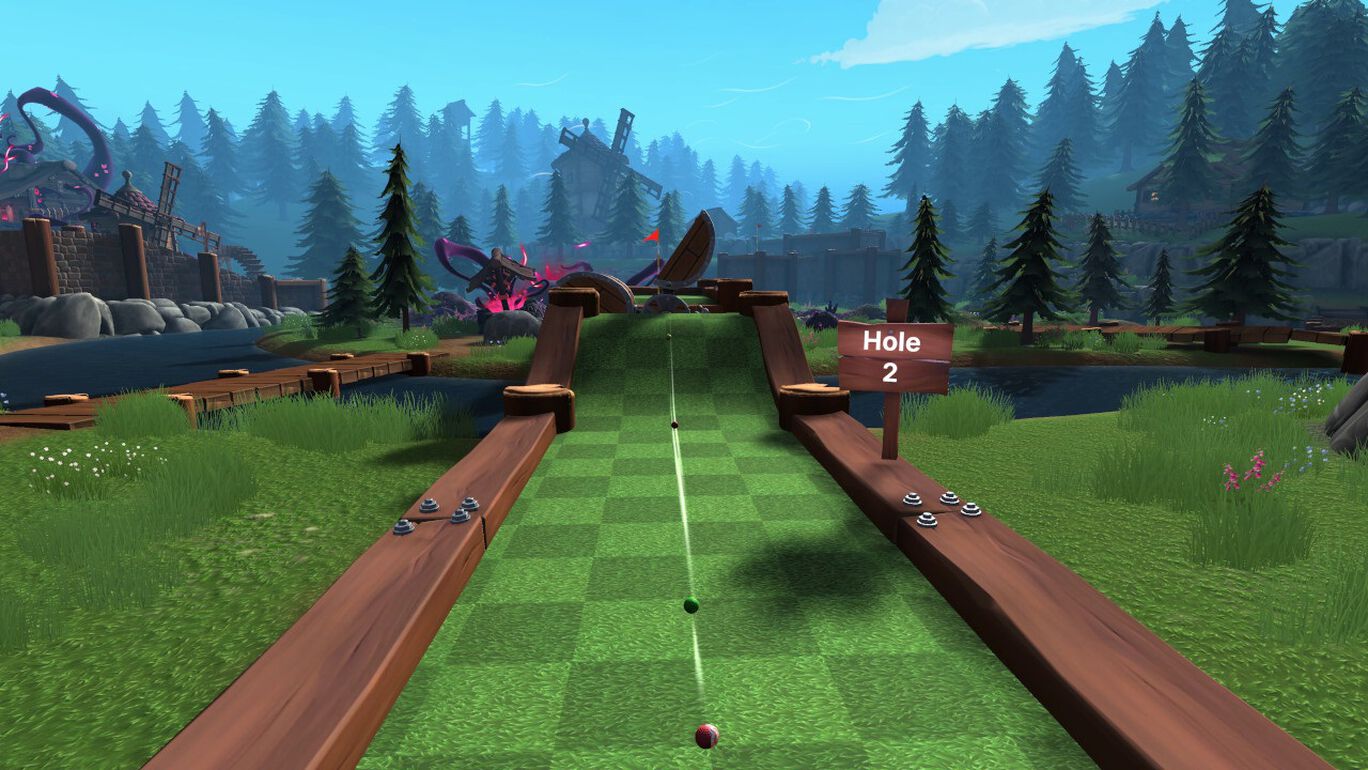 Golf With Your Friends - Corrupted Forest Course 