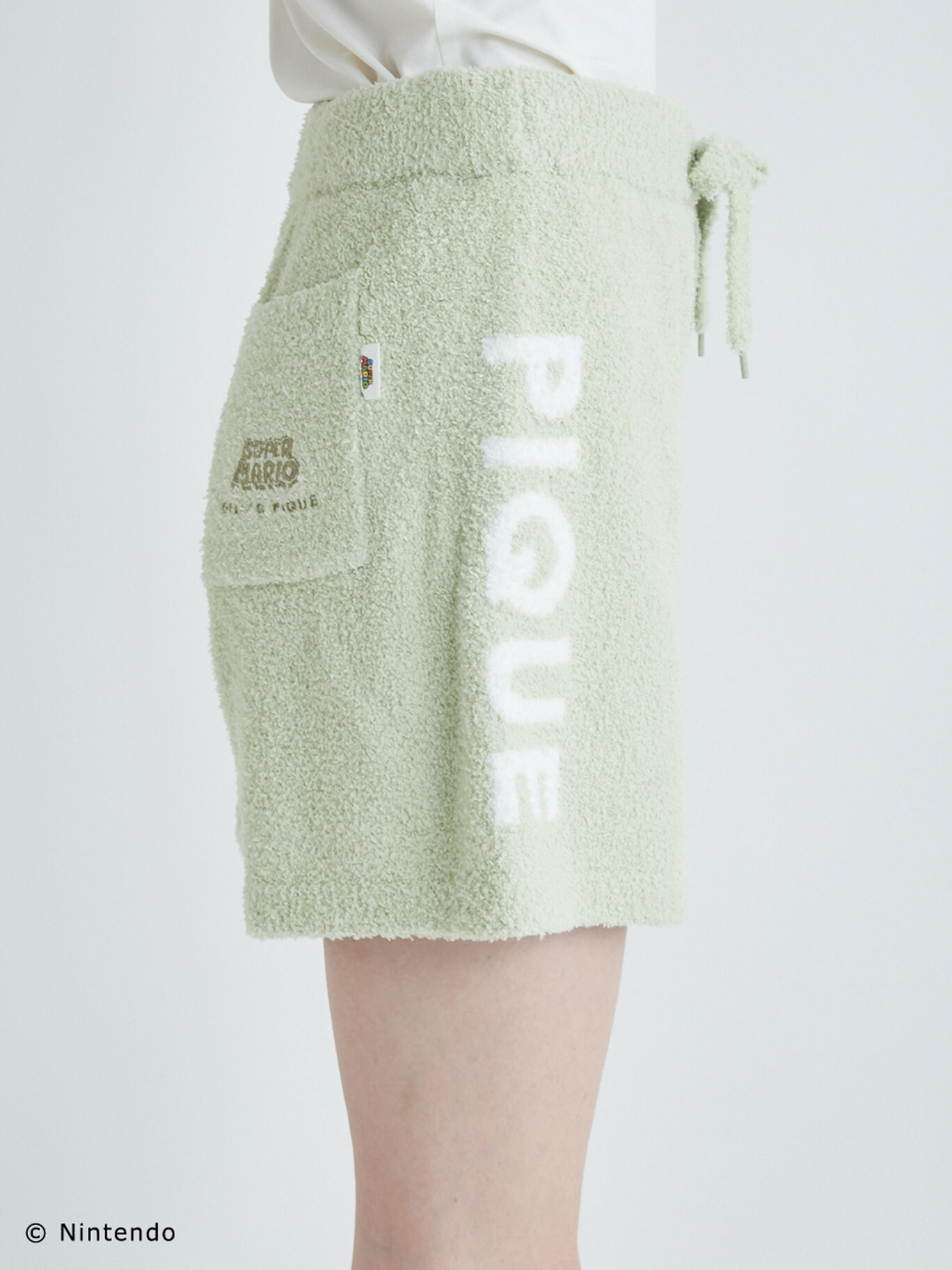 スーパーマリオ ヨッシーレディースパーカー ショートパンツセット Green ヨッシー F Super Mario Meets Gelato Pique My Nintendo Store マイニンテンドーストア