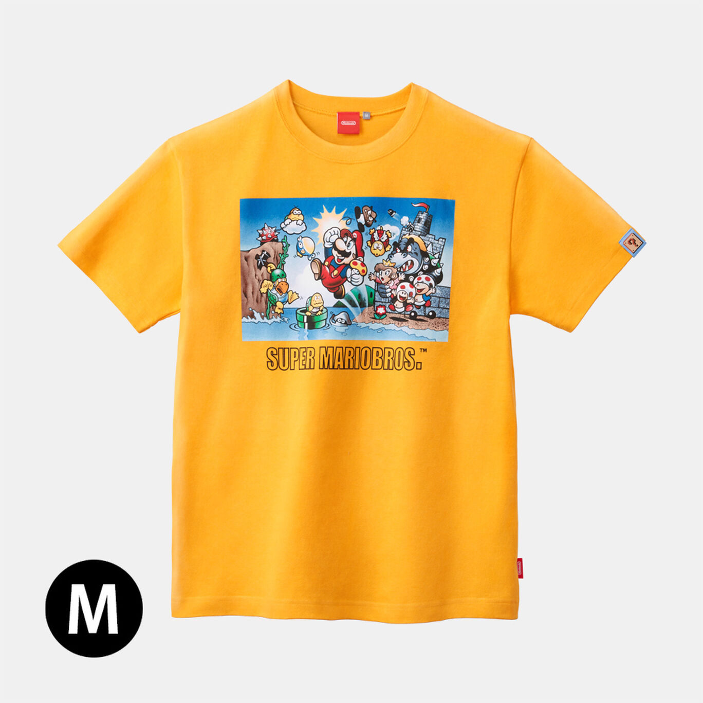 Tシャツ スーパーマリオブラザーズ M【Nintendo TOKYO取り扱い商品】