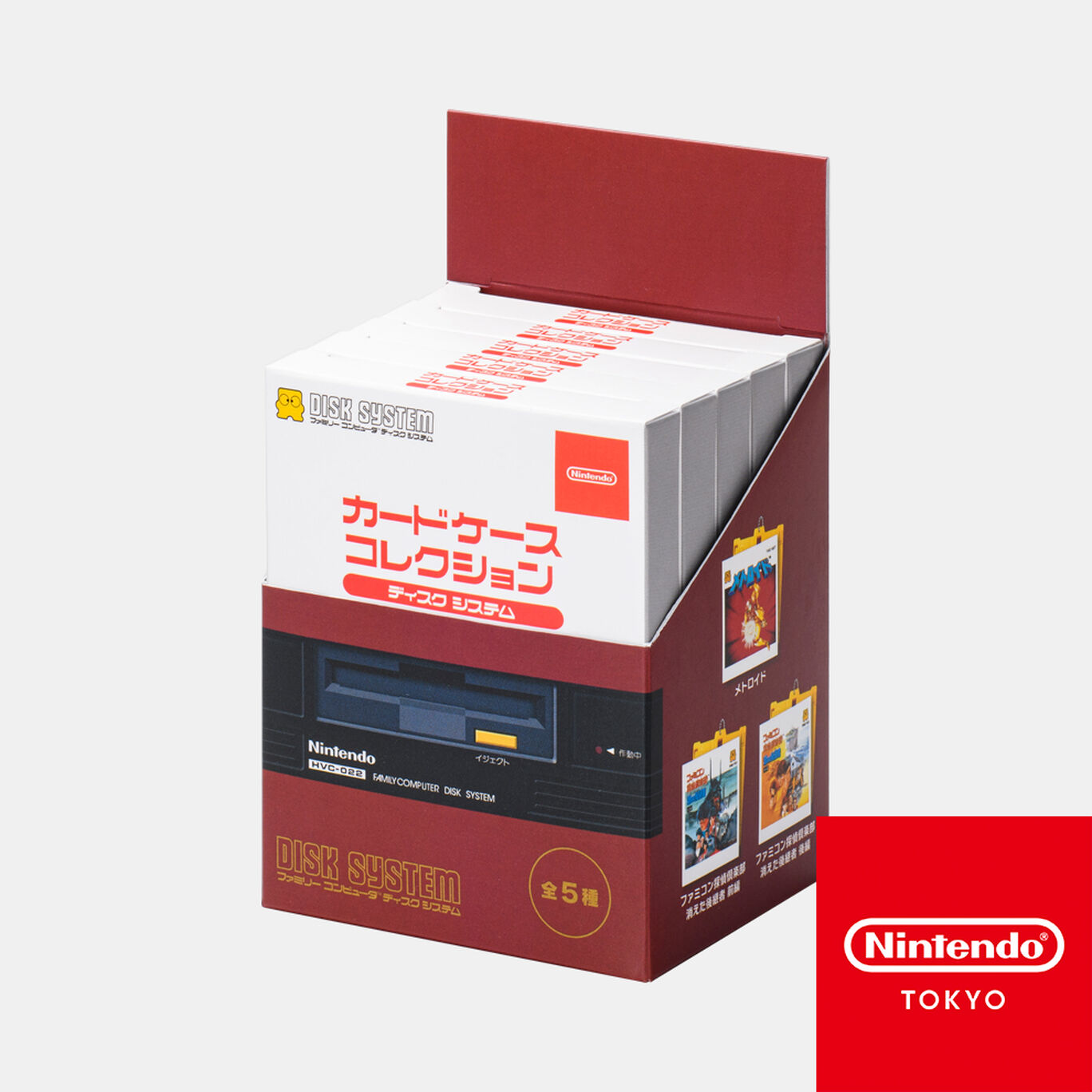 【BOX商品】カードケースコレクション ディスクシステム【Nintendo TOKYO取り扱い商品】