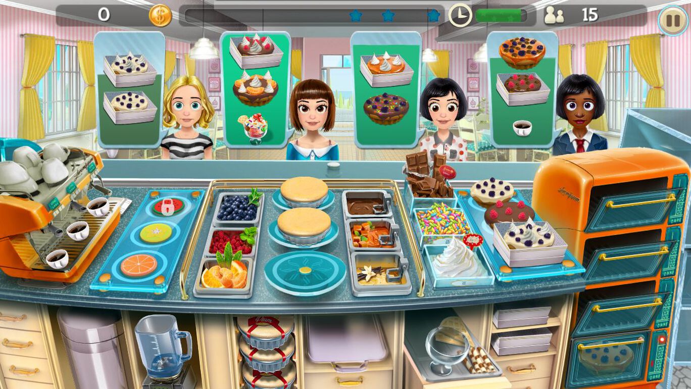 Sweet Bakery Tycoon Couch Co-op Edition