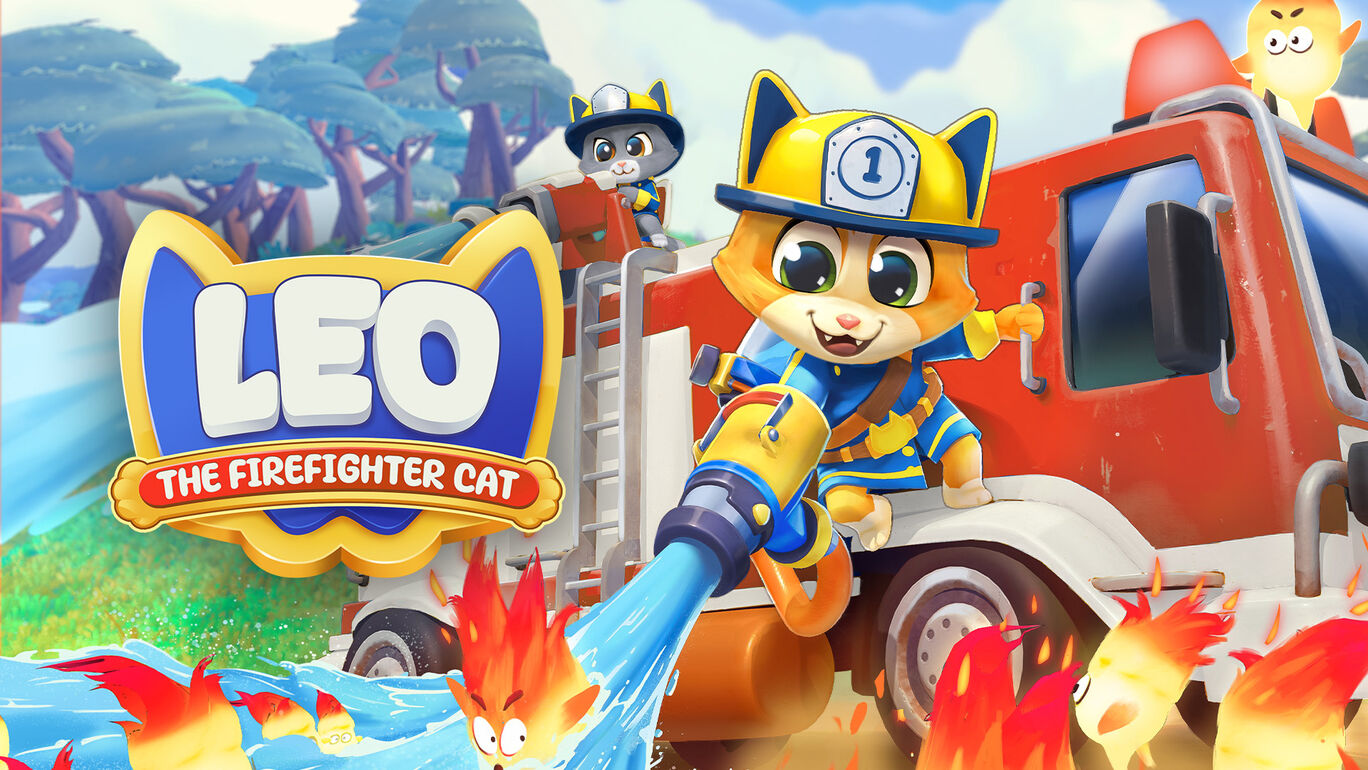 Leo: The Firefighter Cat