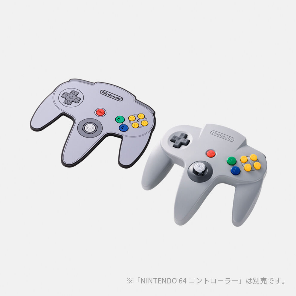 ラバーコースター NINTENDO 64 コントローラー【Nintendo TOKYO ...