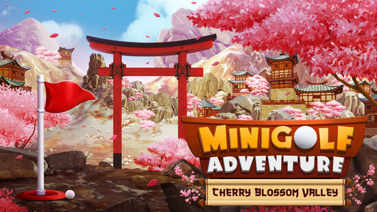 Minigolf Adventure: Cherry Blossom Valley