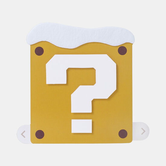 ポップアップメッセージカード　スーパーマリオウィンターコレクション【Nintendo TOKYO取り扱い商品】